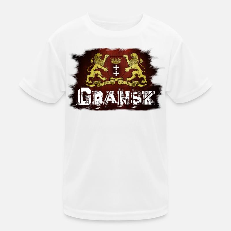 Danzig - Polen Kinder Funktions-T-Shirt
