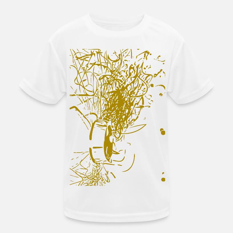Conception abstraite T-shirt sport Enfant