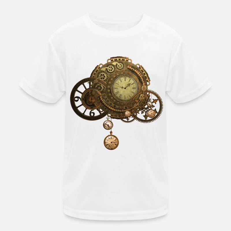 Wunderbare steampunk Design Kinder Funktions-T-Shirt
