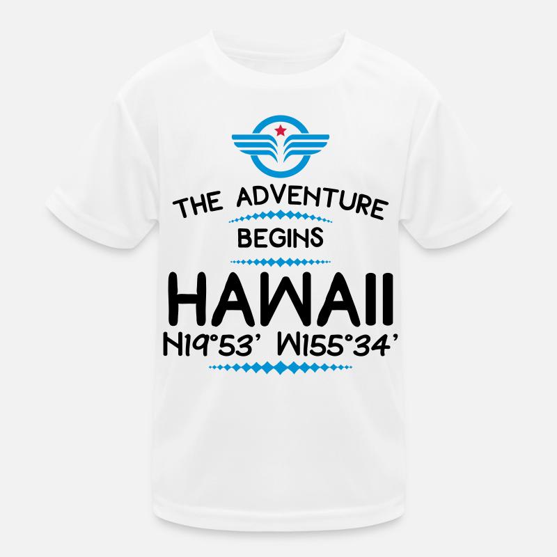 Hawaii Kids Functional T-Shirt