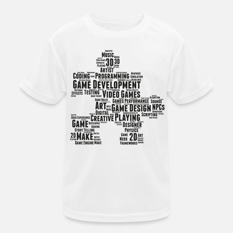 Game Dev Kinder Funktions-T-Shirt