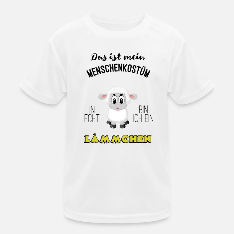 Human costumes Laemmchen Carnival MBA Kids Functional T-Shirt