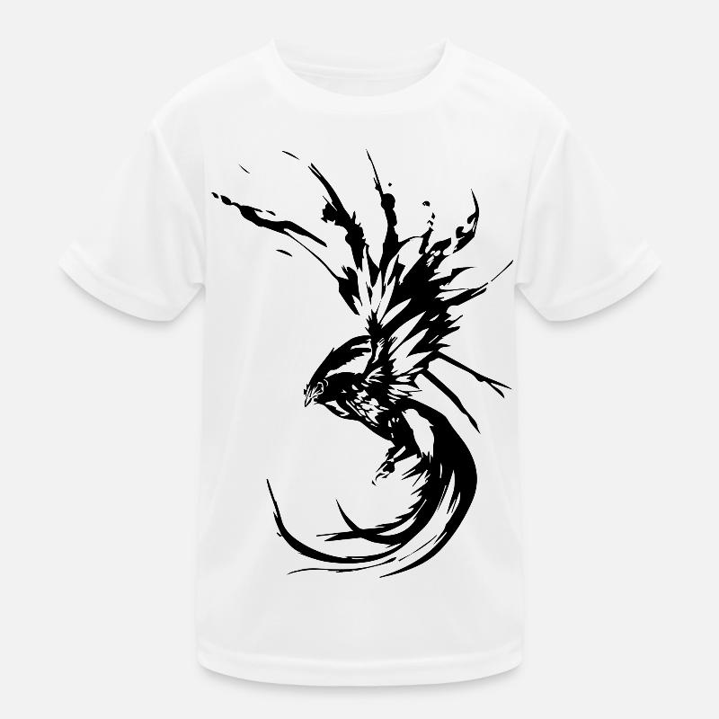Phönix-Mythischer Vogel Kinder Funktions-T-Shirt
