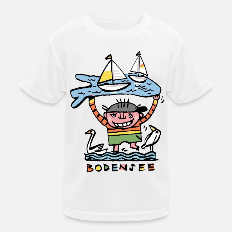 Bodensee Kinder Funktions-T-Shirt