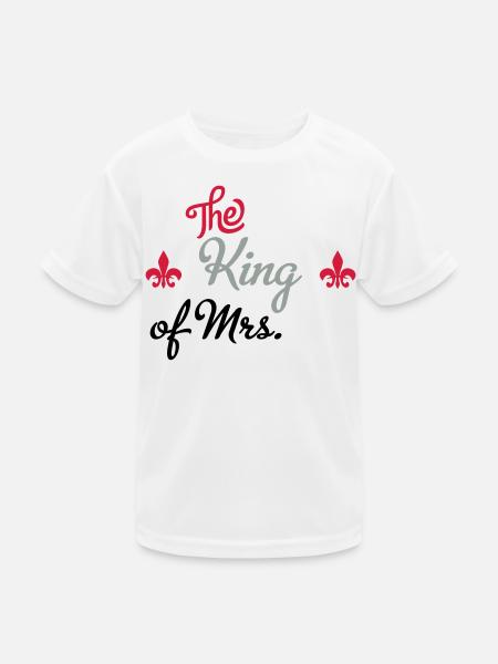 wedding - Kids Functional T-Shirt - white - Front