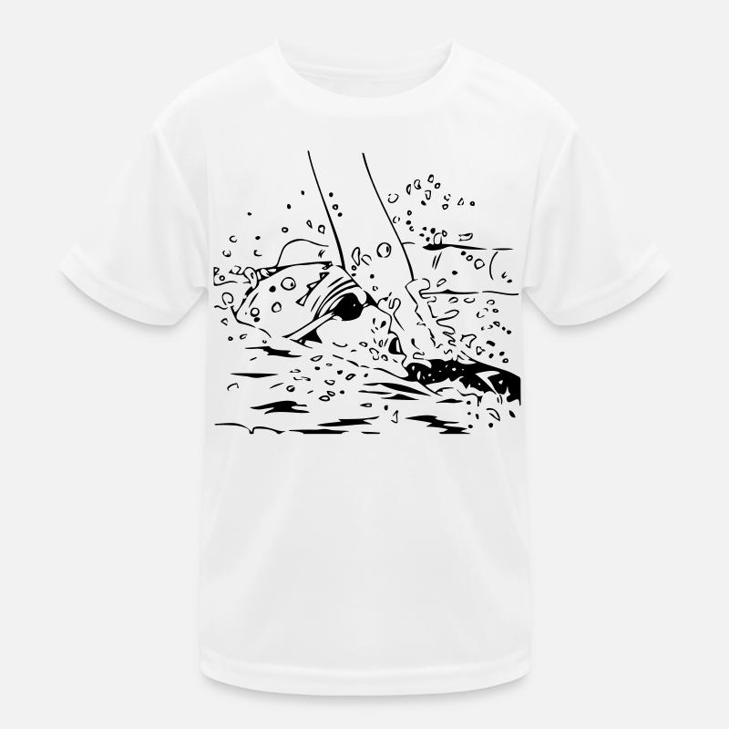 Swimmer Kids Functional T-Shirt