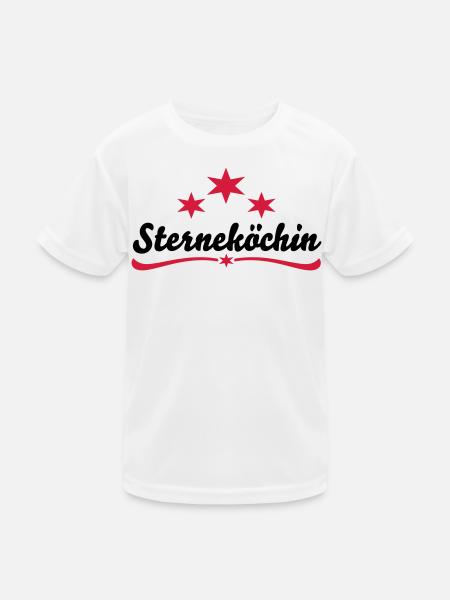 Kochen - Kinder Funktions-T-Shirt - Weiß