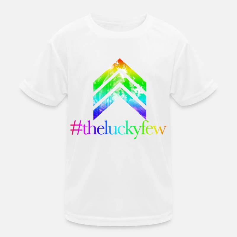 Regenbogenpfeile TheLuckyFew Kinder Funktions-T-Shirt