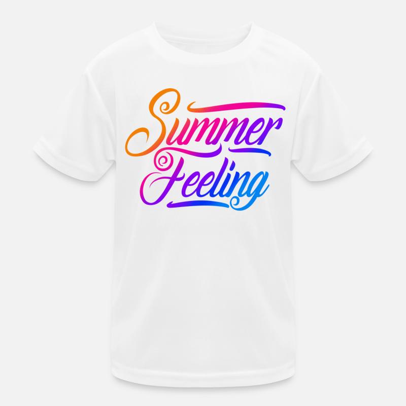 Summer feeling Kids Functional T-Shirt