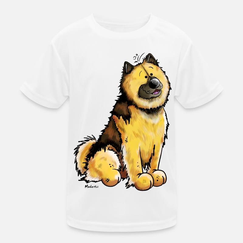Drôle Eurasier T-shirt sport Enfant