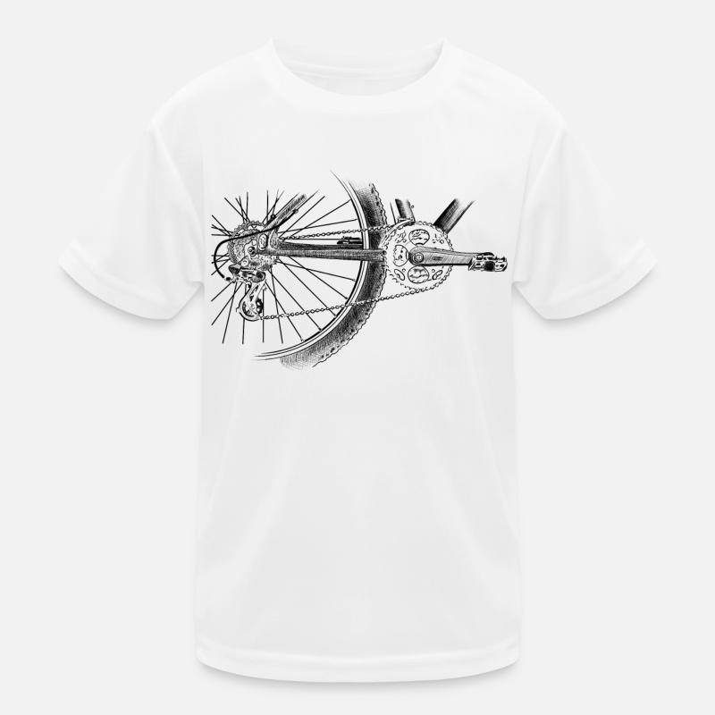 roue T-shirt sport Enfant