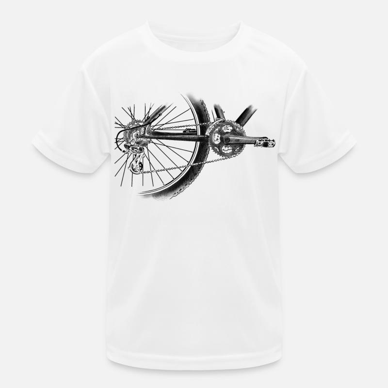 roue T-shirt sport Enfant