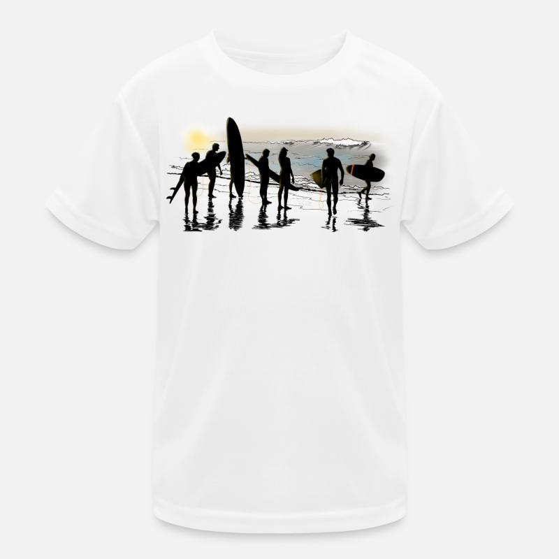 surfing Kids Functional T-Shirt