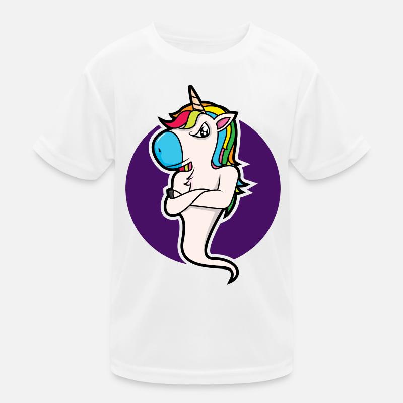 Bock unicorn - design Kids Functional T-Shirt