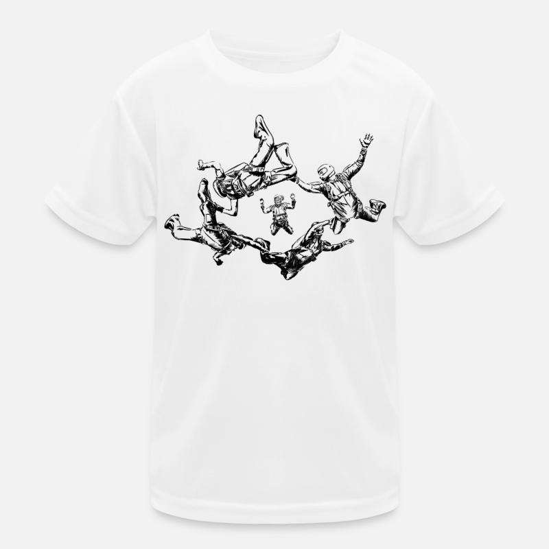 skydivers Kids Functional T-Shirt