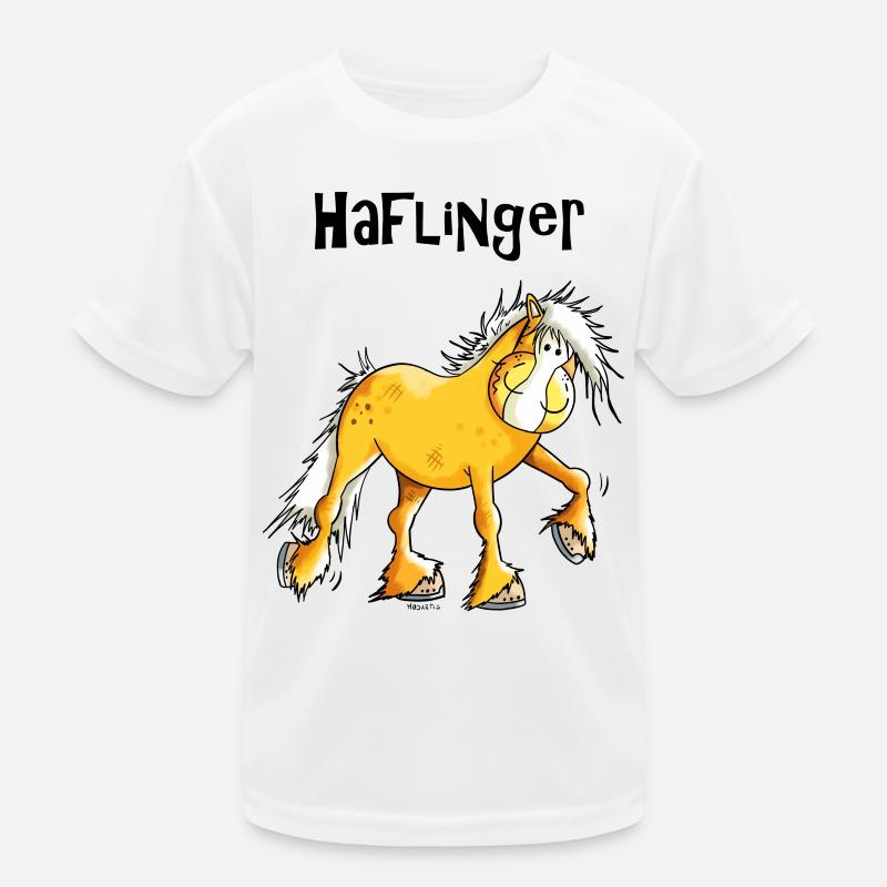 Hazel der Haflinger Kinder Funktions-T-Shirt
