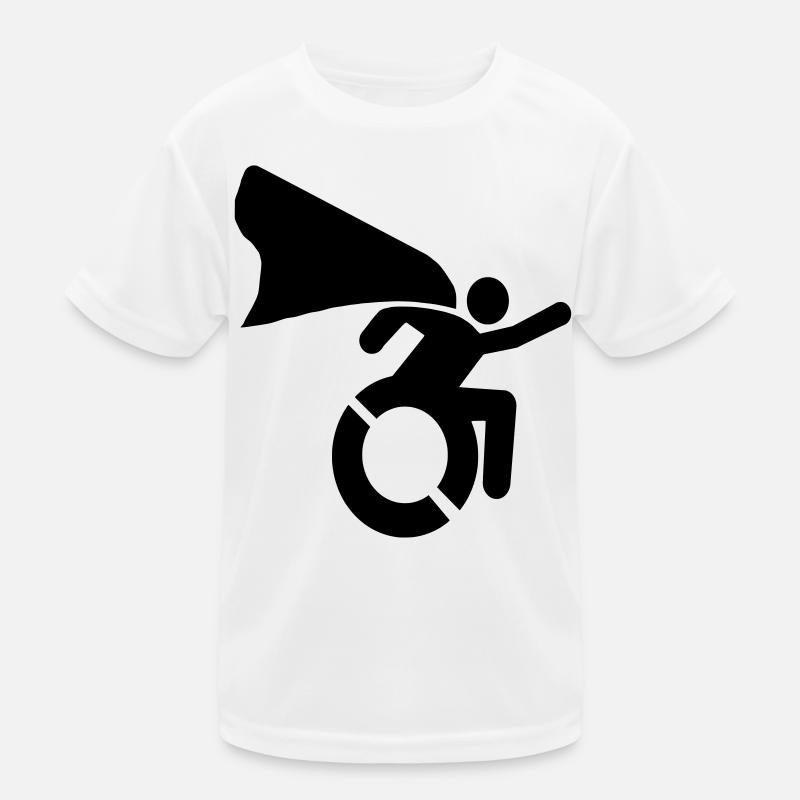 en fauteuil roulant # T-shirt sport Enfant