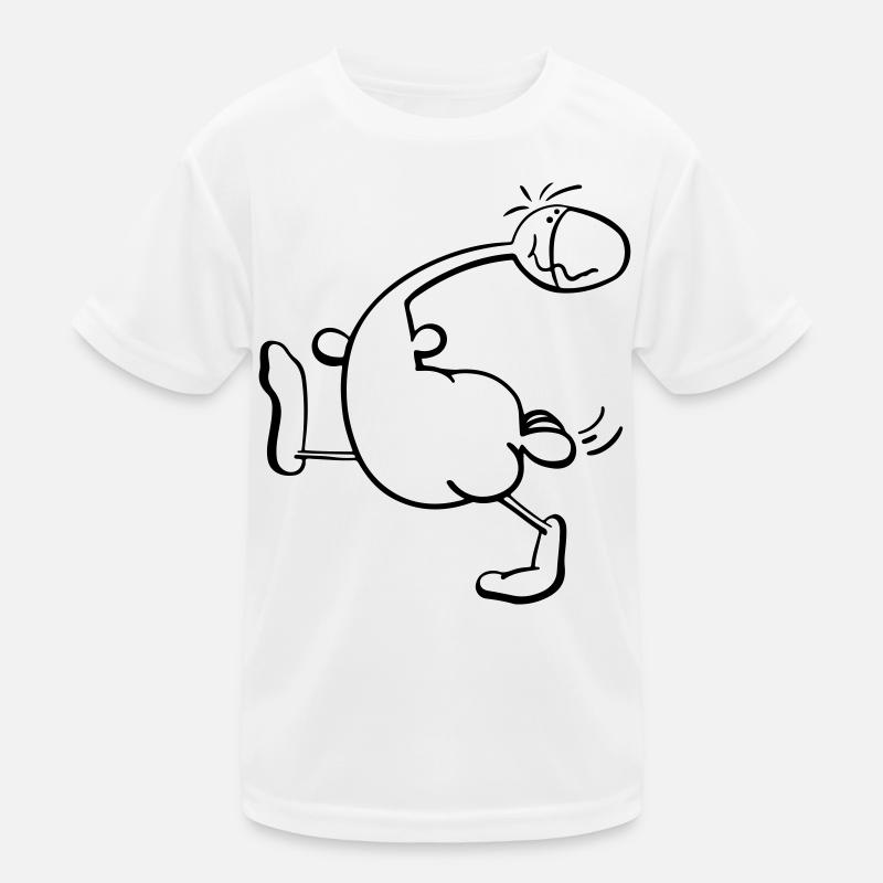 Drôle Canard T-shirt sport Enfant