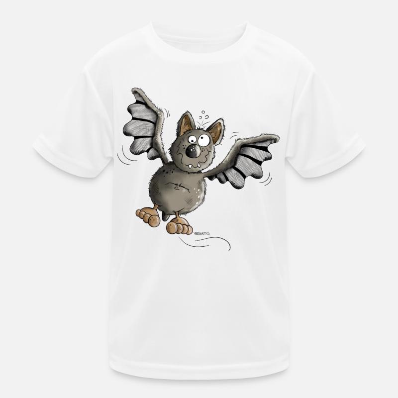 Cute Bat Kids Functional T-Shirt