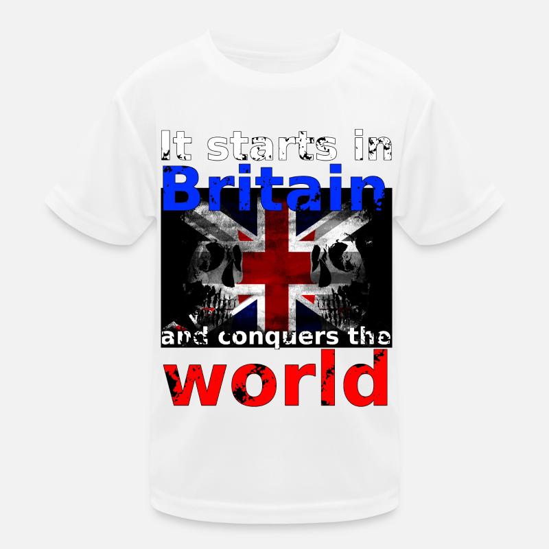 Britain Kids Functional T-Shirt