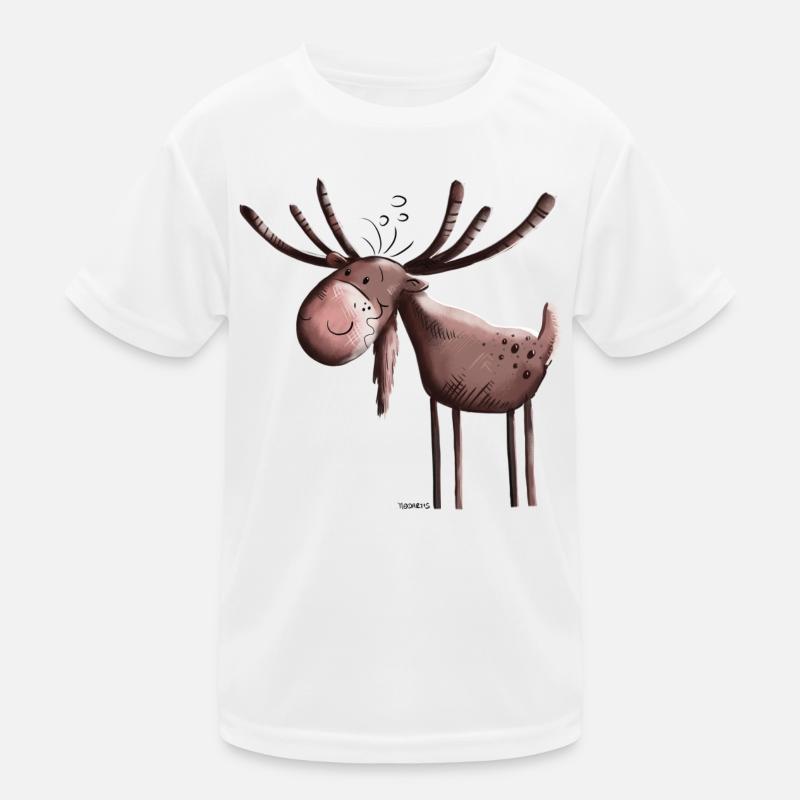 Big Elk Kids Functional T-Shirt