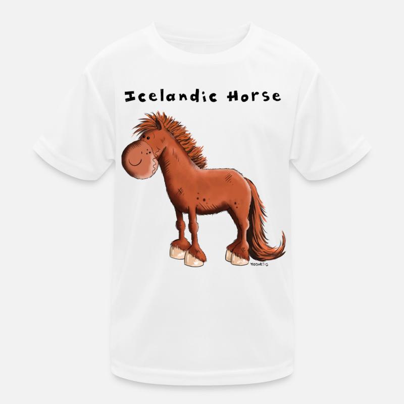Der Isländer Kinder Funktions-T-Shirt