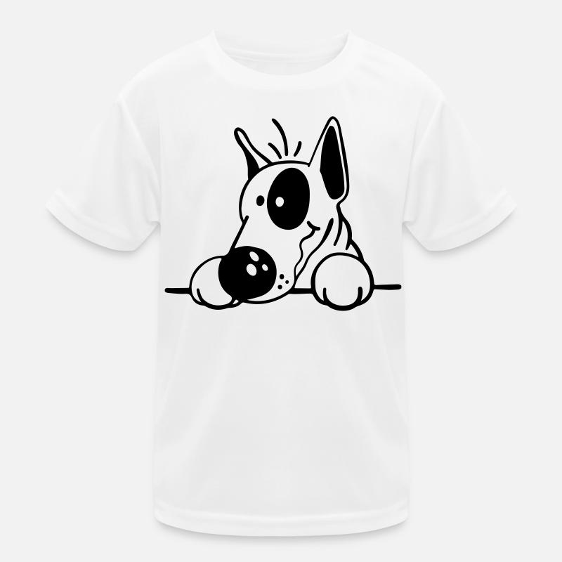 Der Bullterrier Kinder Funktions-T-Shirt