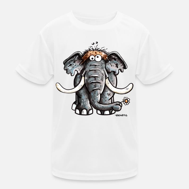 Der Elefant Kinder Funktions-T-Shirt