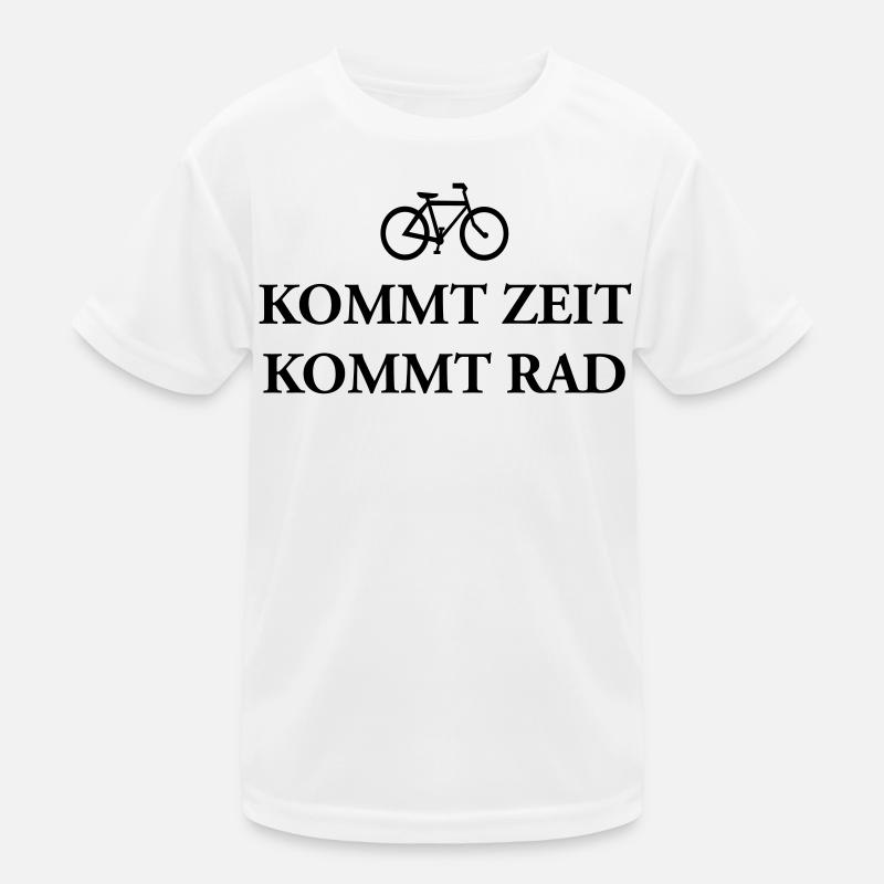 Kommt Zeit Rad Kinder Funktions-T-Shirt