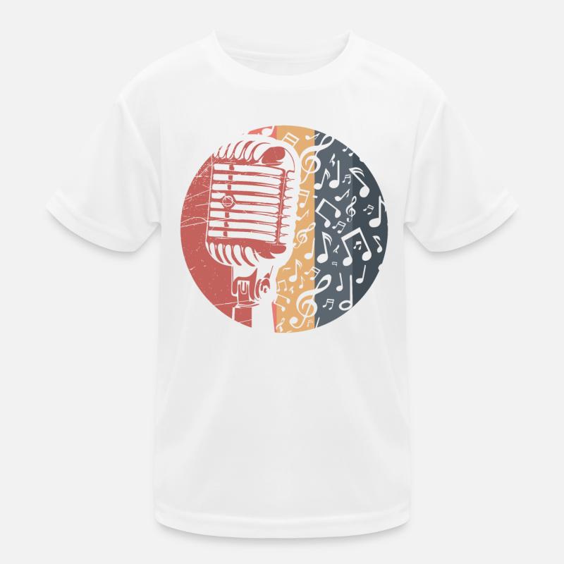 Microphone Kids Functional T-Shirt