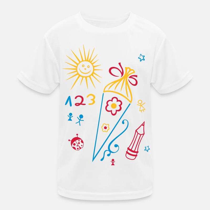 School, school start, children, back to school Kids Functional T-Shirt