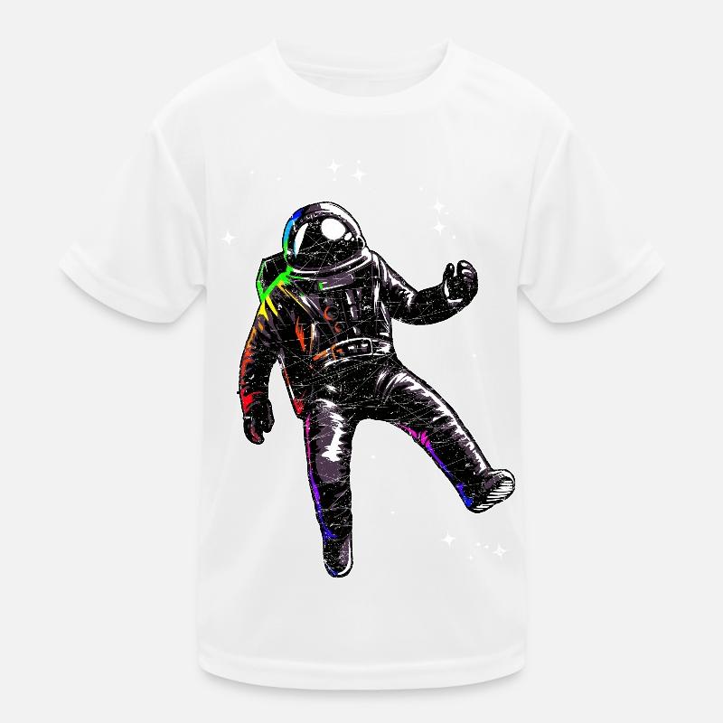 L'astronaute flotte dans l'espace T-shirt sport Enfant