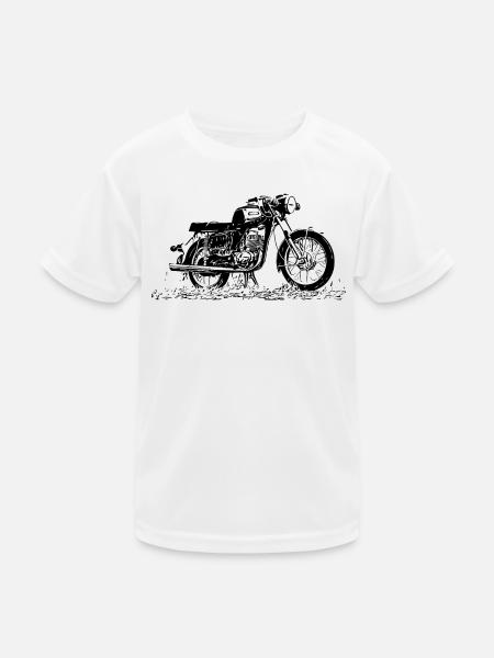 MZ TS 150 - Kinder Funktions-T-Shirt - Weiß