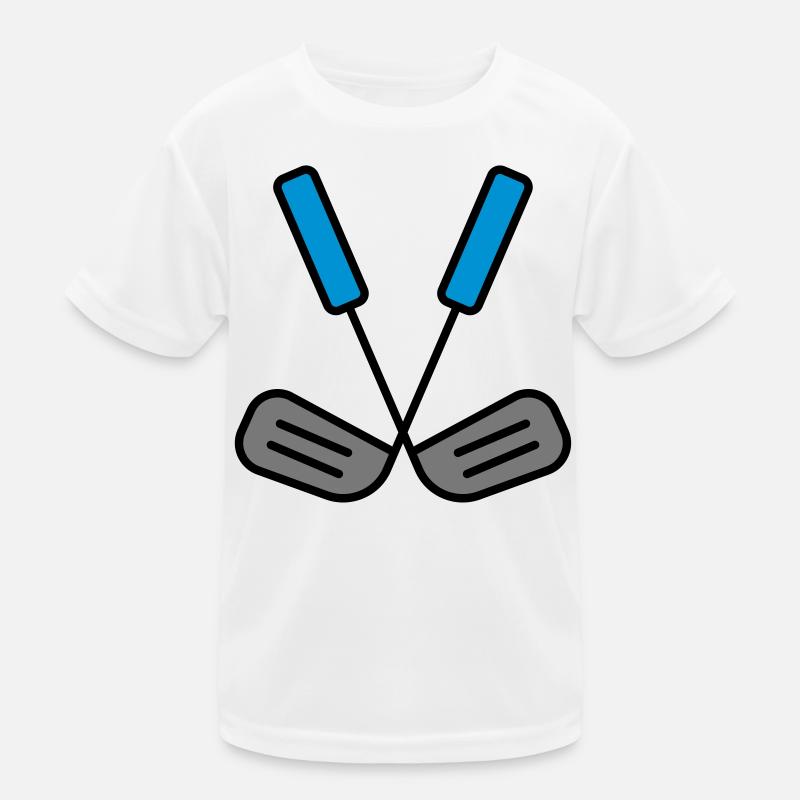 Golfschläger Kinder Funktions-T-Shirt