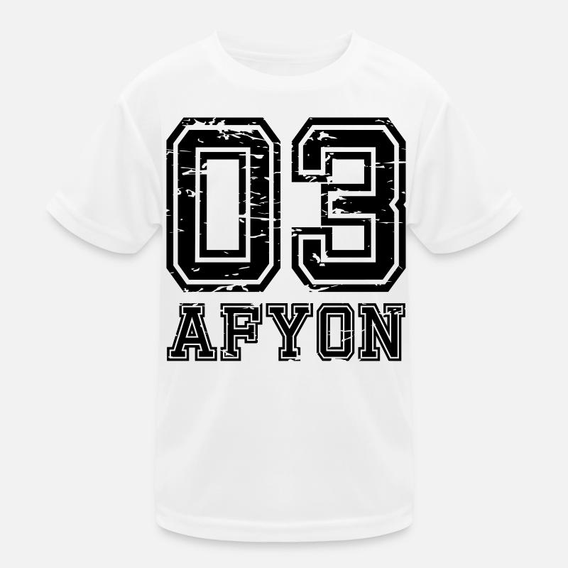 Afyon 03 used look Kinder Funktions-T-Shirt