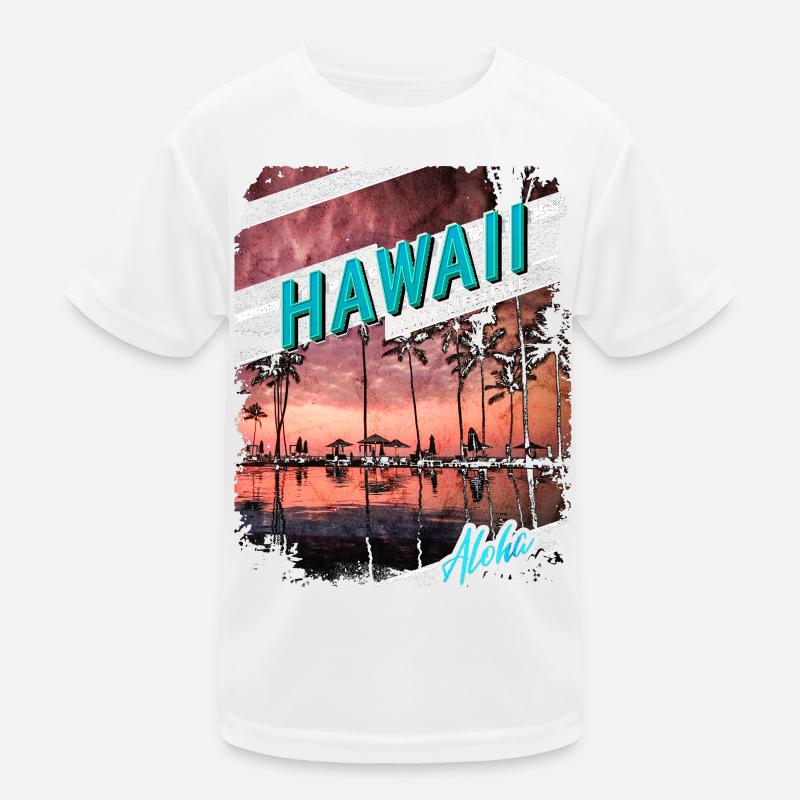 Hawaii Aloha - Hawaiian Kids Functional T-Shirt