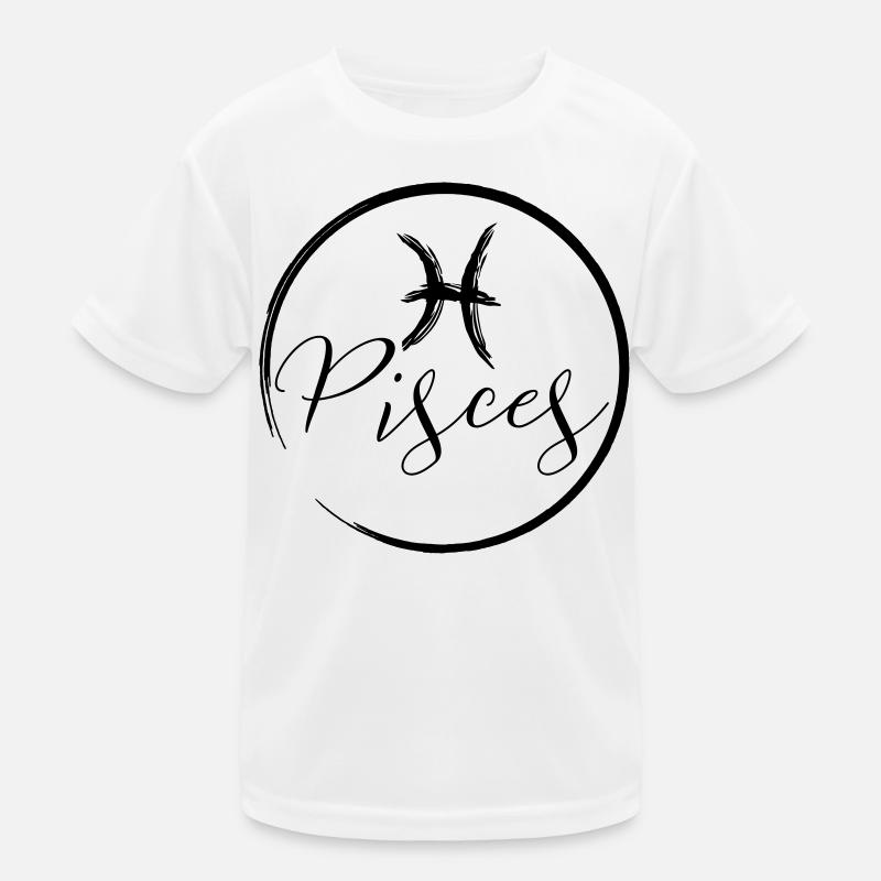 Horoscope Poissons T-shirt sport Enfant