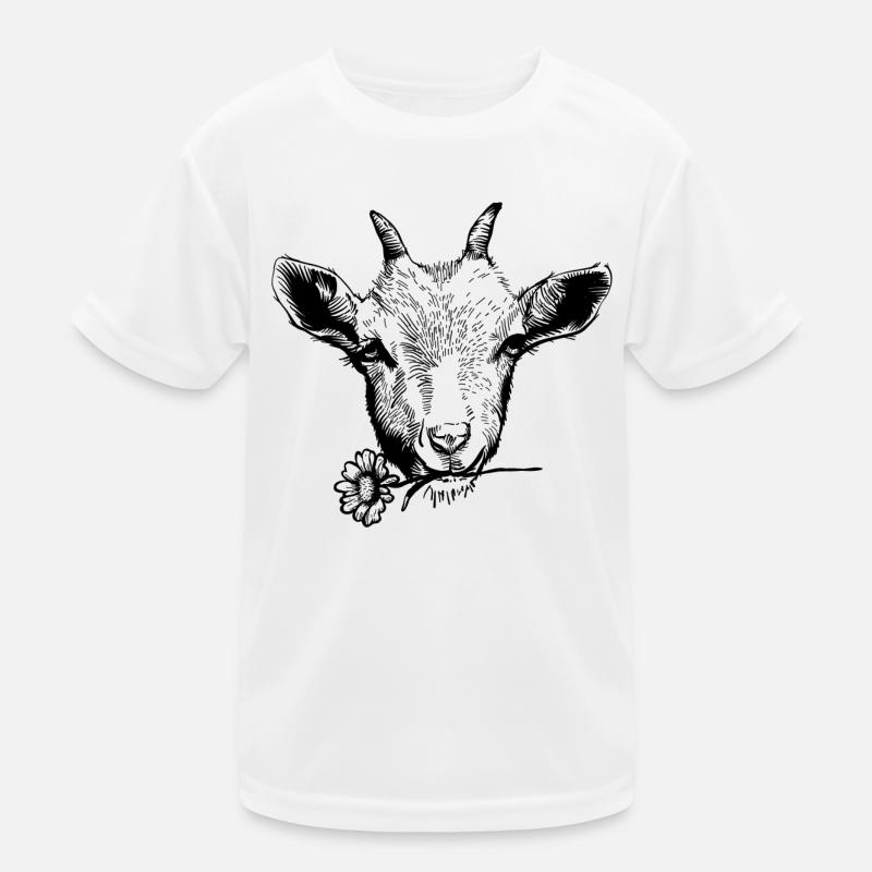 Chèvre T-shirt sport Enfant