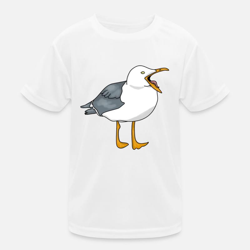 Möwe - Seagull Kinder Funktions-T-Shirt