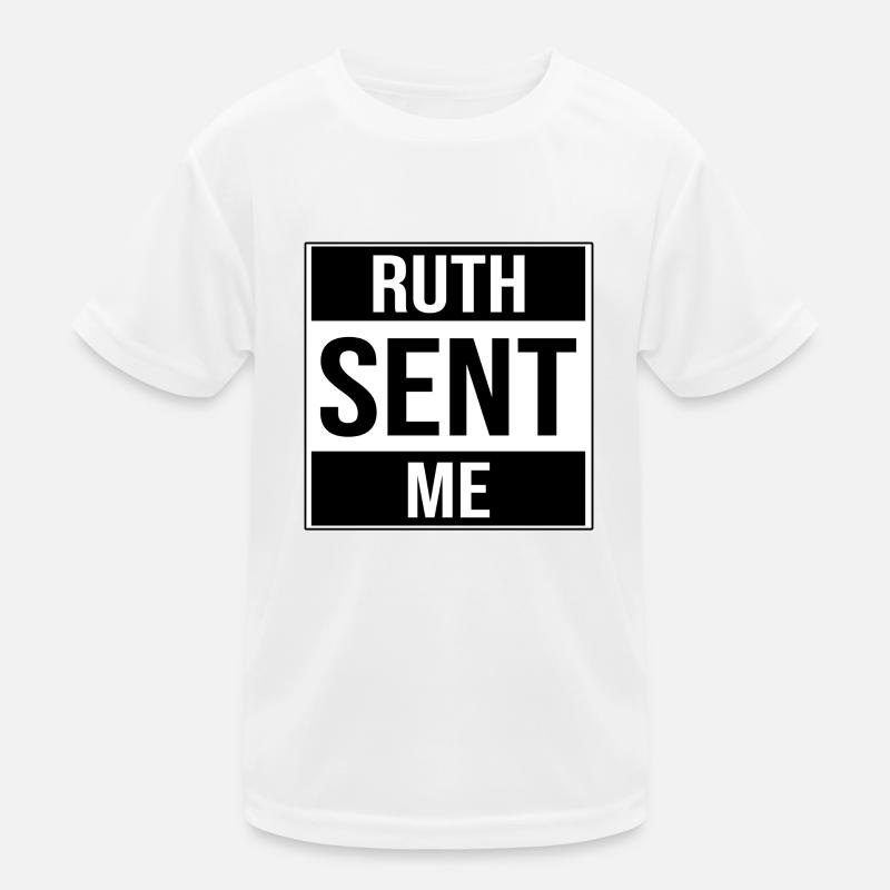 Ruth hat mich geschickt Ruth Bader Ginsburg Kinder Funktions-T-Shirt