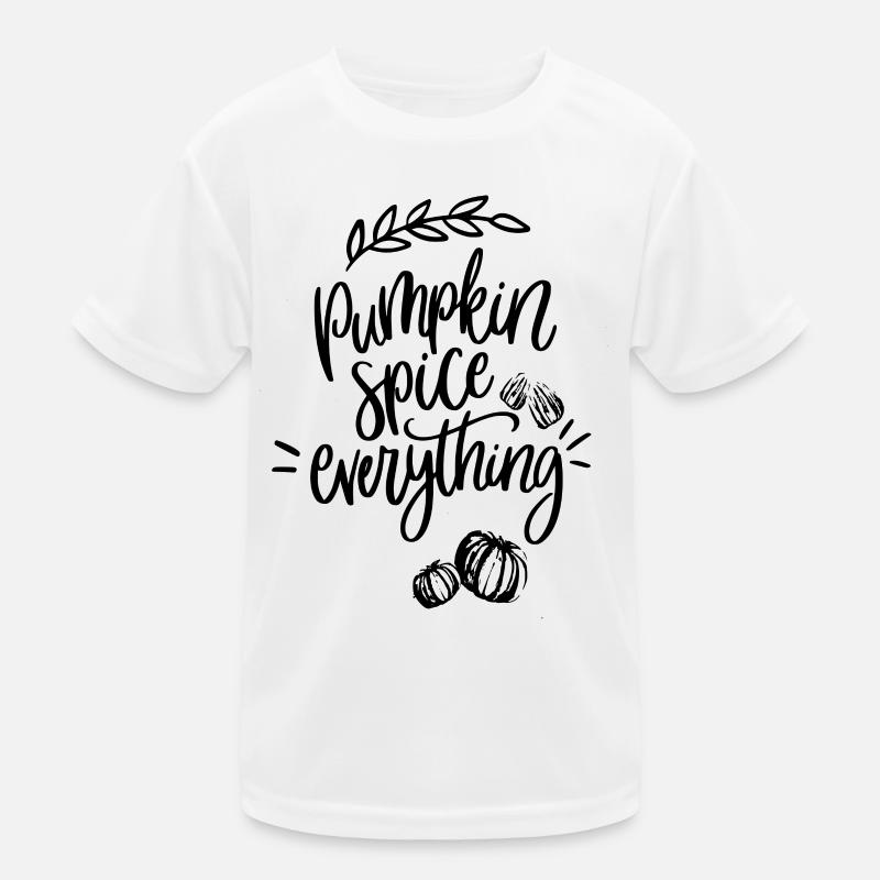 Pumpkin Spice Everything Kinder Funktions-T-Shirt