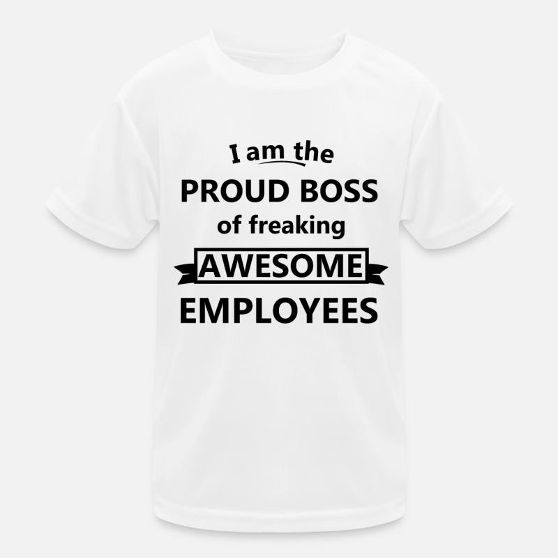 Chef - Kinder Funktions-T-Shirt - Weiß