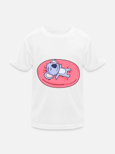 Koala - Kinder Funktions-T-Shirt - Weiß