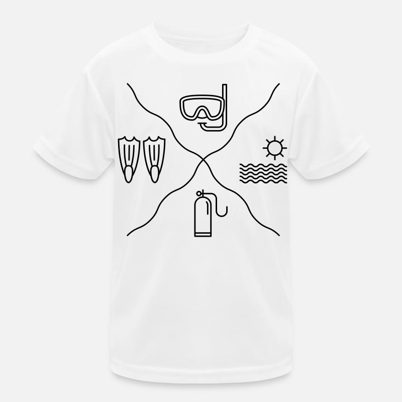 Diving Kids Functional T-Shirt