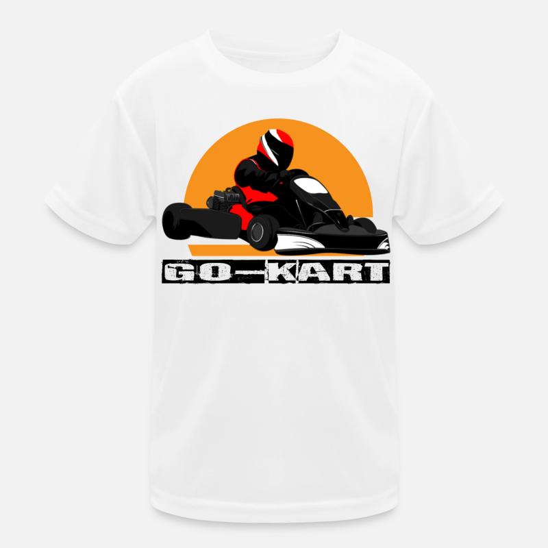 Kart go T-shirt sport Enfant