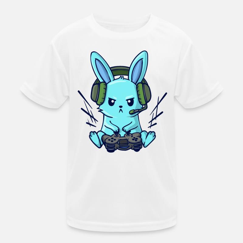 Gaming Controller Zocker Konsole Videogames Kinder Funktions-T-Shirt