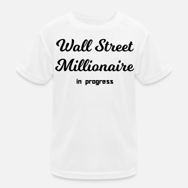 Bourse millionnaire T-shirt sport Enfant
