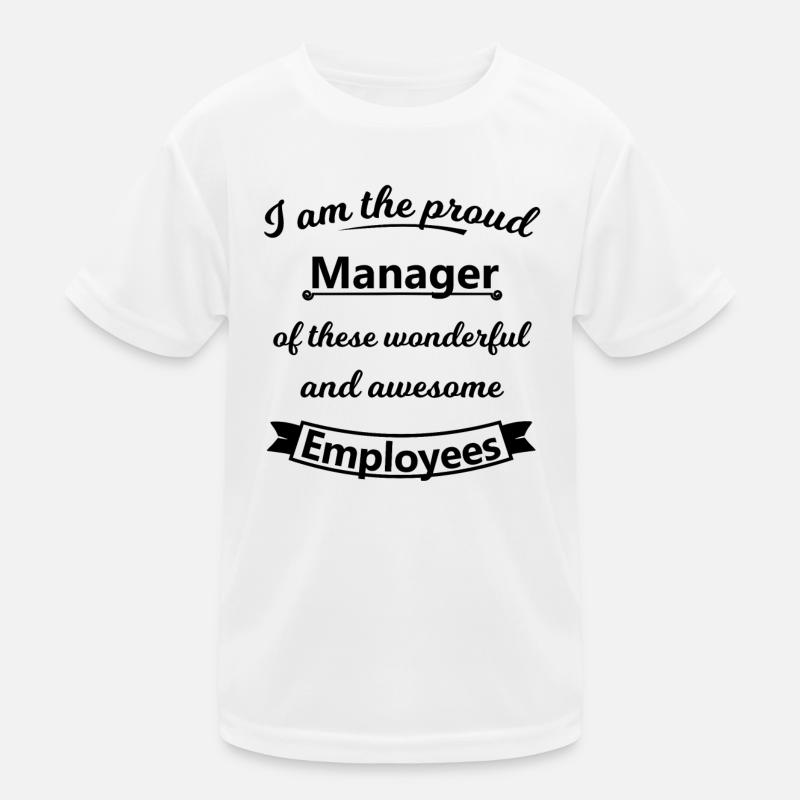 manager Kids Functional T-Shirt