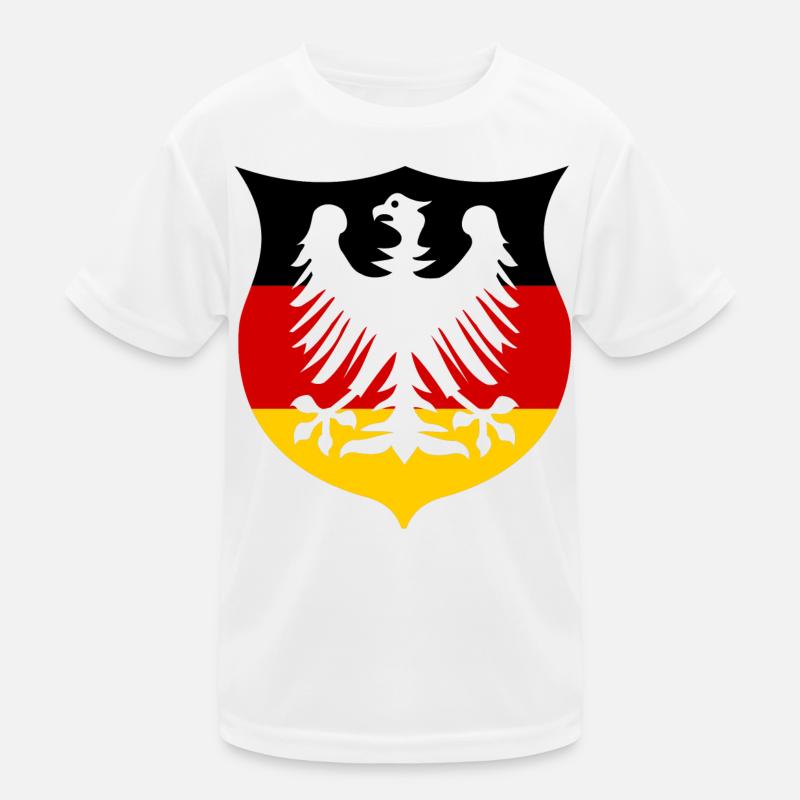 Deutschland Adler Kinder Funktions-T-Shirt