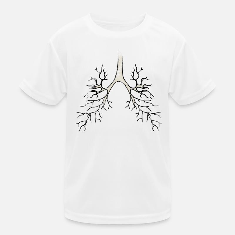 Bronchien Anatomie Kinder Funktions-T-Shirt